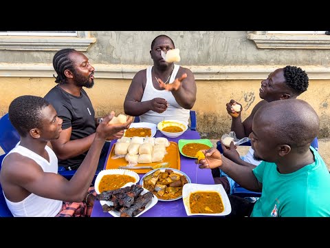 Omg! How many fufu can you eat?