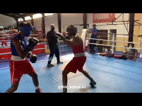 CUBA vs KAZAKHSTAN Sparring 2021 (Kuan Kuatov) - Куан Куатов _ УТС Кубы и Казахстана