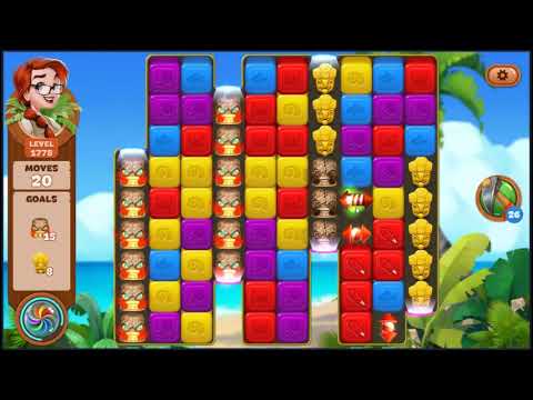 Lost Island Blast Adventure Level 1778 - NO BOOSTERS 🏝️ | SKILLGAMING ✔️