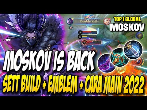 MOSKOV INSPIRE GAMEPLAY - NEW MOSKOV PATCH BUILD - MOSKOV TOP GLOBAL - MOSKOV IS BACK - MLBB