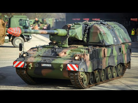 Panzerhaubitze 2000 - schweres Artilleriegeschütz für die Ukraine | AFP