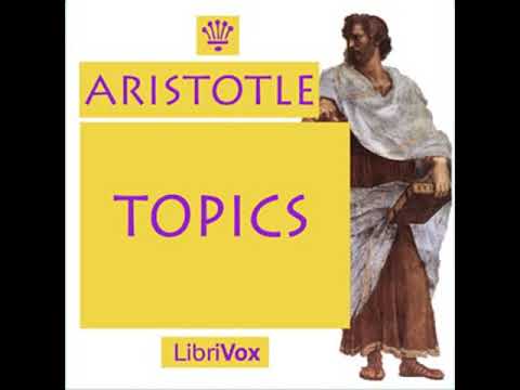 Topics by ARISTOTLE read by Geoffrey Edwards Part 1/2 | Full Audio Book