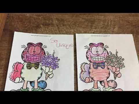 Garfield , Tinkerbell, and the beach’s true colors