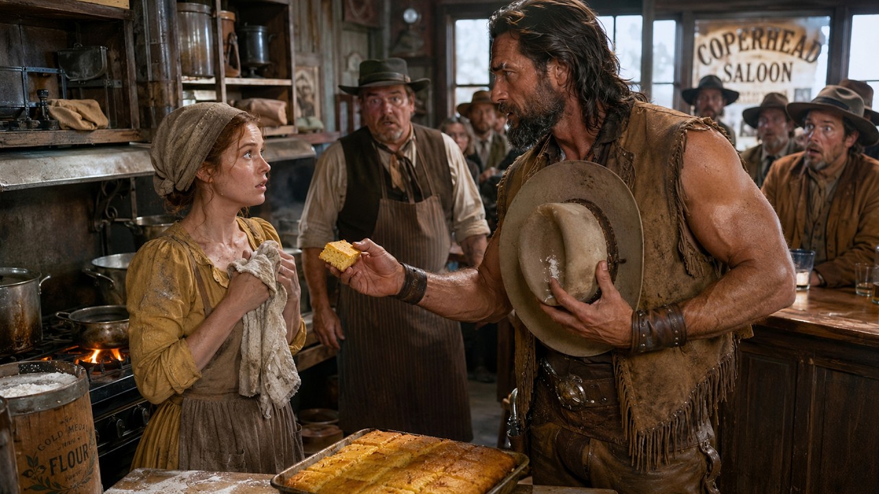 Everyone Ignored the Quiet Cook—Until a Mountain Man Asked About Her Cornbread