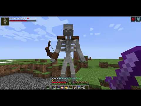 Me Vs Every Mutant Mobs But Some of them were custom - Minecraft