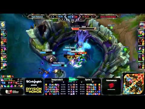 LVP DdH Sprint #1 | Underdoges vs Team SalsaLoL #3