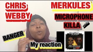 Chris Webby - Microphone Killa ft. Merkules [prod. Cream & Mike LeClair] REACTION.CAM