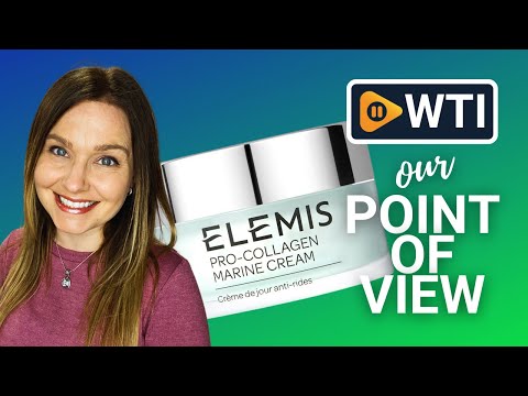 ELEMIS Pro-Collagen Marine Cream Lightweight Anti-Wrinkle Daily Face Moisturizer Firms - WTI product video review