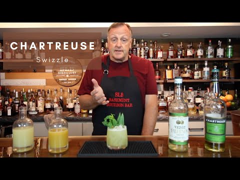 How to make the Chartreuse swizzle -  A tropical delight