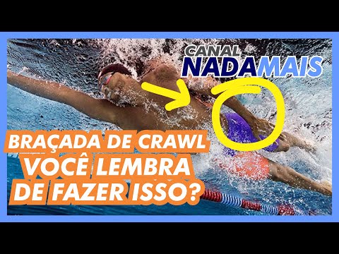 BRAÇADA DO NADO CRAWL - VOCÊ PRESTA ATENÇÃO NESTA TÉCNICA? - CANAL NADA MAIS