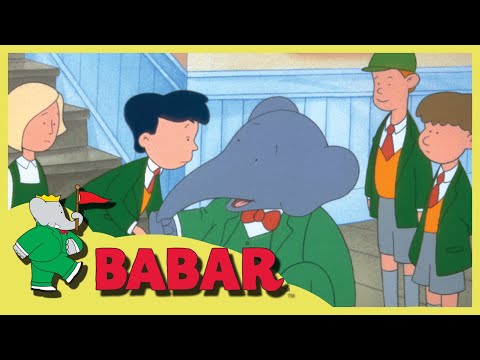 Babar | School Days: Ep. 15 - Kids TV Series, Kingdom Kids Zone - Babar - Official
