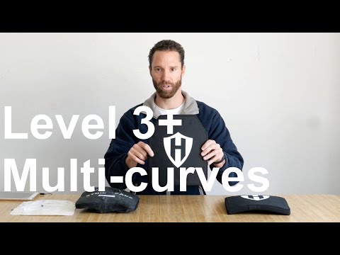 Hudis Tactical - Level 3+ Multi-Curve plates