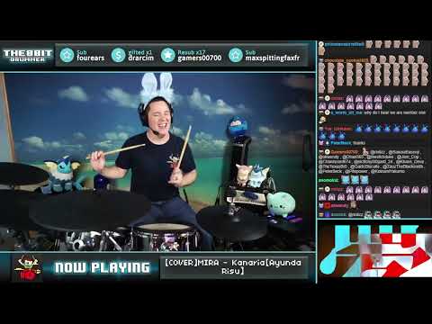 The8BitDrummer // Kanaria - MIRA (Ayunda Risu cover)
