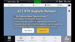 AT2 RTK BAĞLANTISI YAPMA