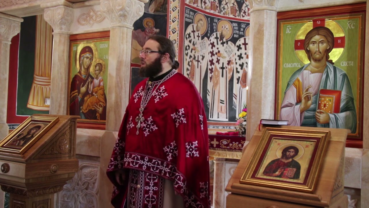 Беседа игумана Димитрија на Цвети 2021. године