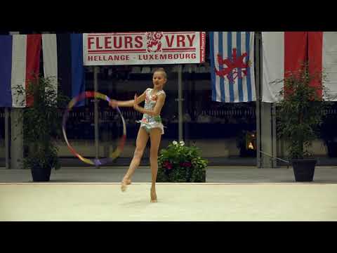 Anastasia Simakova RUS hoop 2nd place