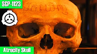 SCP-1123 Atrocity Skull | Object Class: Safe | Skeletal / mind-affecting / hallucination scp