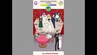 Tricky Story level 24 | help anna snoop around the wedding Gameplay 