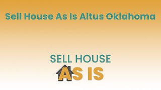 Sell House As Is Altus Oklahoma | (844) 203-8995