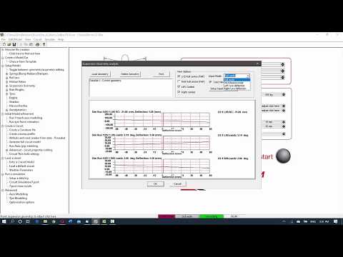 How to use ChassisSim Suspension Geometry viewer