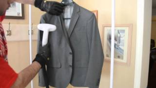 How to steam a suit