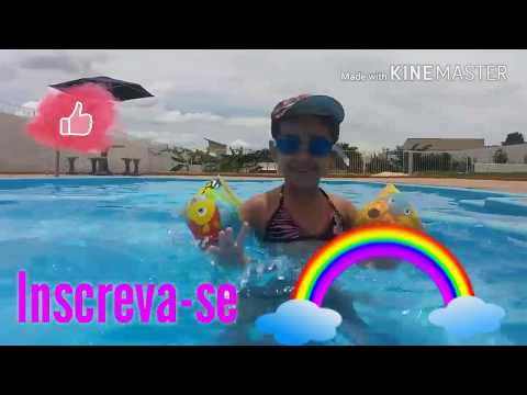 DIA DE PISCINA 💙🏊 COM MINHA PRIMA