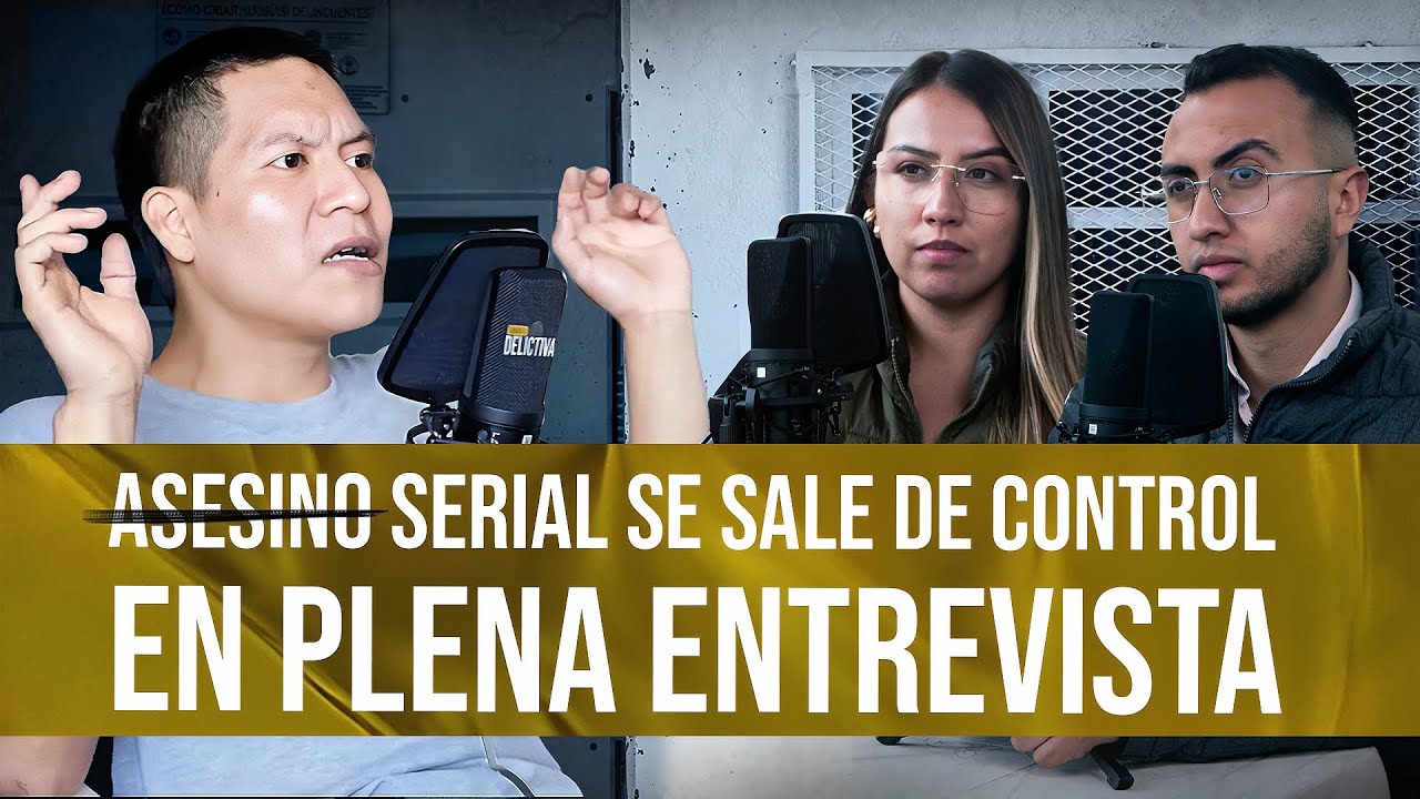 ¡La entrevista más peligrosa! Asesinø en serie enloquece durante entrevista: ¿Qué lo desencadenó?