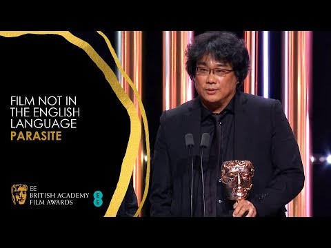 Parasite Wins Film Not in the English Language | EE BAFTA Film Awards 2020