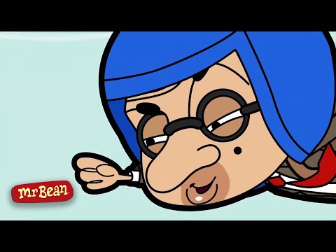 Mr Bean Takes Part In A Charity Skydive | Mr Bean Animated Season 3 | Funny Clips | Mr Bean