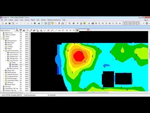 Session (6.7) RAM Concept Results,Check punching and Precompression