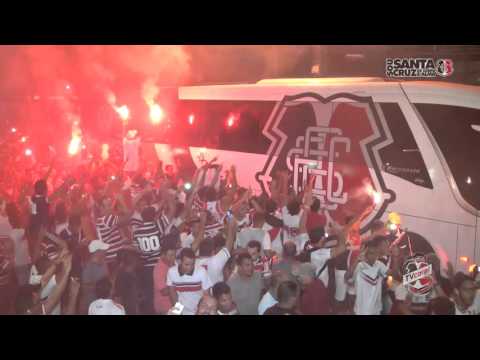 TV Coral - CHEGADA DO EXPRESSO CORAL - Santa Cruz x Campinense - Copa do Nordeste