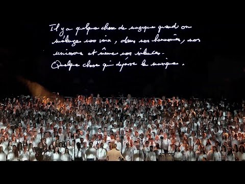 Helplessly Hoping - Choeur Régional de Lorraine (2000 Choristes)