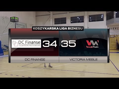 DC Finanse vs Victoria Meble - VIII kolejka - Superliga Poznań - Koszykarska Liga Biznesu
