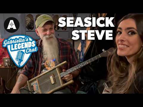 Seasick Steve Studio Tour & Interview! | Gabriella's Legends Chat!