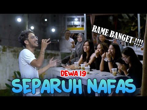 SEPARUH NAFAS - DEWA 19  | LIVE NGAMEN MENOEWA KOPI BY ASTRONI TARIGAN
