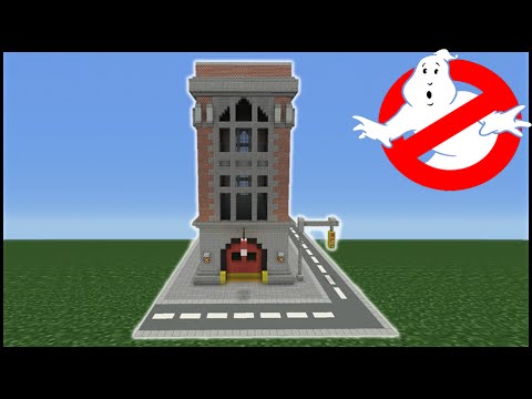 Minecraft Tutorial: How To Make The Ghost Busters Headquarters