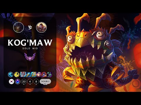 Kog'Maw Mid vs Jayce - KR Master Patch 13.9