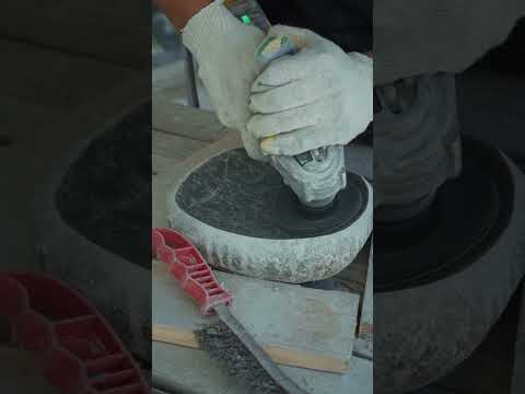 HOW TO MAKE A STONE PLATE IN 40 MINUTES #diy #stonecraftsmanship #stoneart #designinterior #handmade