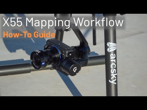 Arcsky X55 Mapping Workflow | Sony ILX-LR1