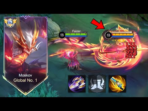 FINALLY GLOBAL MOSKOV ONESHOT BUILD IS HERE!!🔥 (INSANE DAMAGE) | MOSKOV BEST BUILD 2025