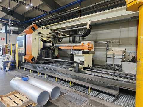 Large 4 Roll CNC Flow Forming Machine MJC M26-04 F-700.4000-4 | 2023  