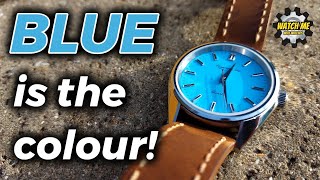 New Escapement Time in Sky Blue! PLUS detailed strap show.