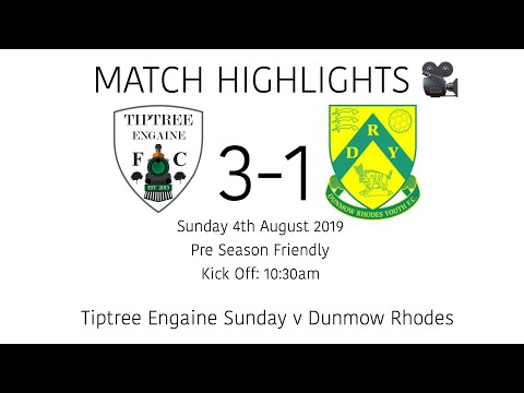 MATCH HIGHLIGHTS 🎥| Tiptree Engaine 3-1 Dunmow Rhodes
