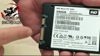 Unboxing and overview of the WD Blue 500GB SSD 6Gb 2.5 Inch WDS500G1B0A #WDBlueSSD