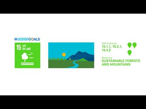 SDG 15 - Indicators of sustainable forests and mountains