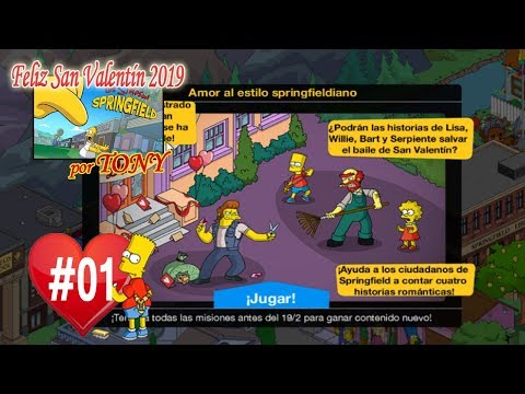 Los Simpson Springfield "SanValentin'19: Capítulo 1 - Amor al estilo springfieldiano" por Tony