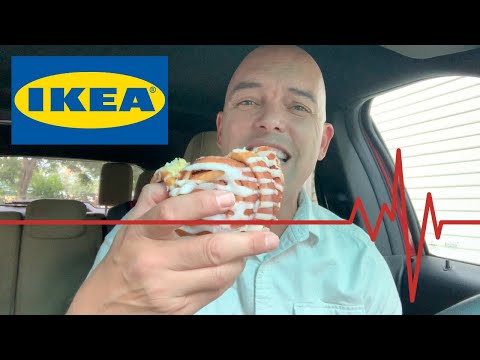 Part of a video titled IKEA Cinnamon Bun Review - YouTube