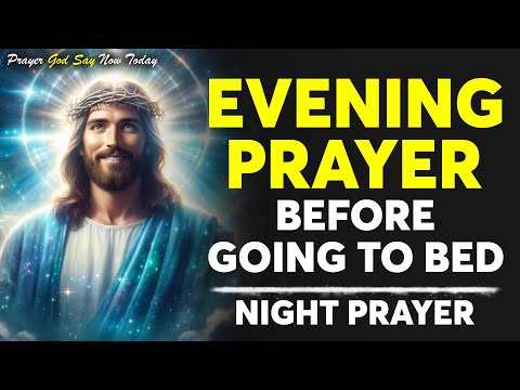 Lord, As I prepare to rest, I pray that You fill my mind | An Evening Prayer Before Going To Bed