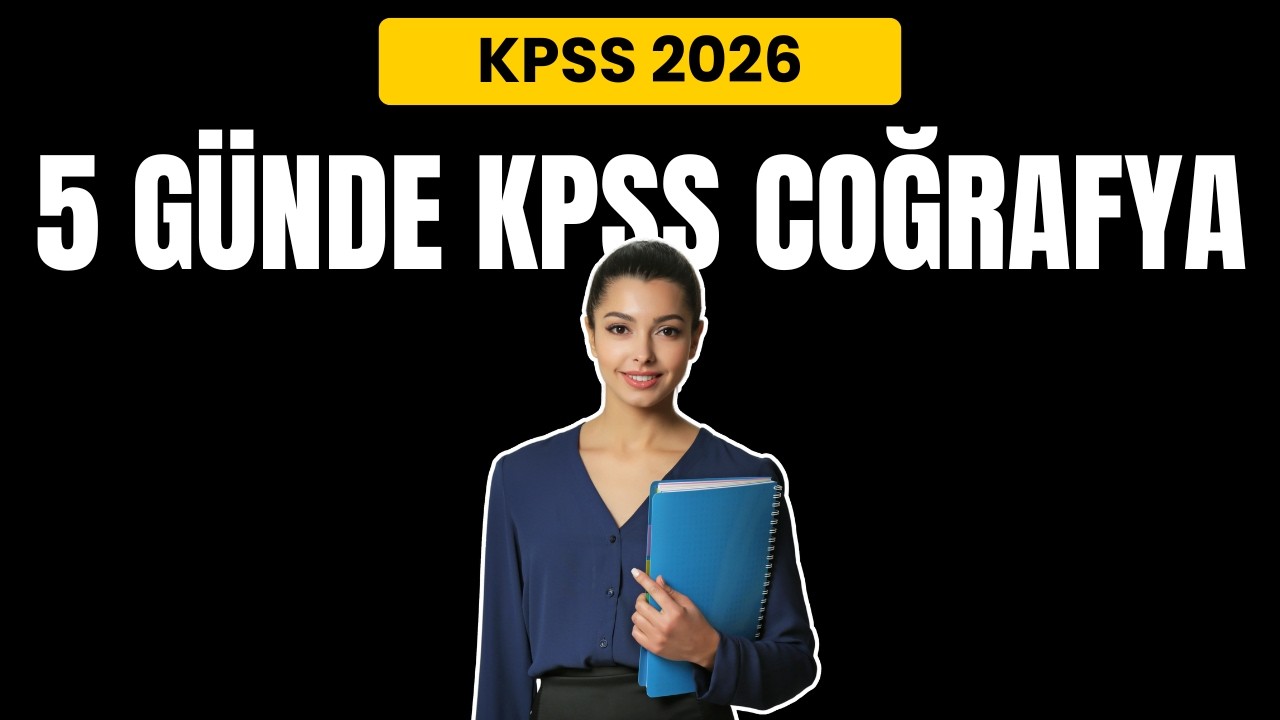 5 Günde KPSS Coğrafya Bitirme Kampı Çıktı 💪