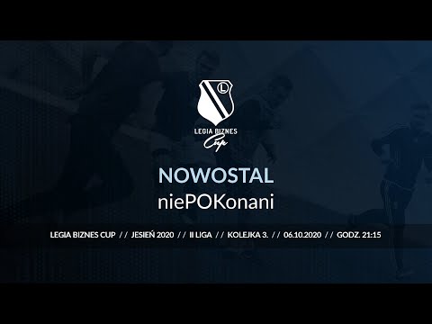 Skrót spotkania NOWOSTAL - niePOKonani ( Legia Biznes Cup Jesień 2020 )